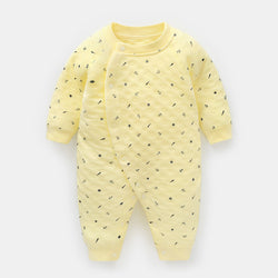 Baby Warm Quilted One Piece Clothes For Men